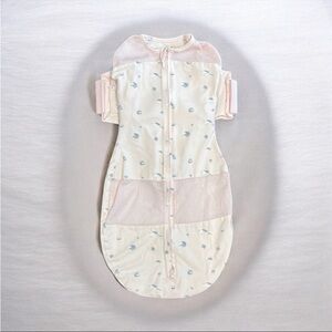HAPPIEST BABY SNOO Sleep Sack Organic Cotton Pink Planets Girls Size 4-6 months